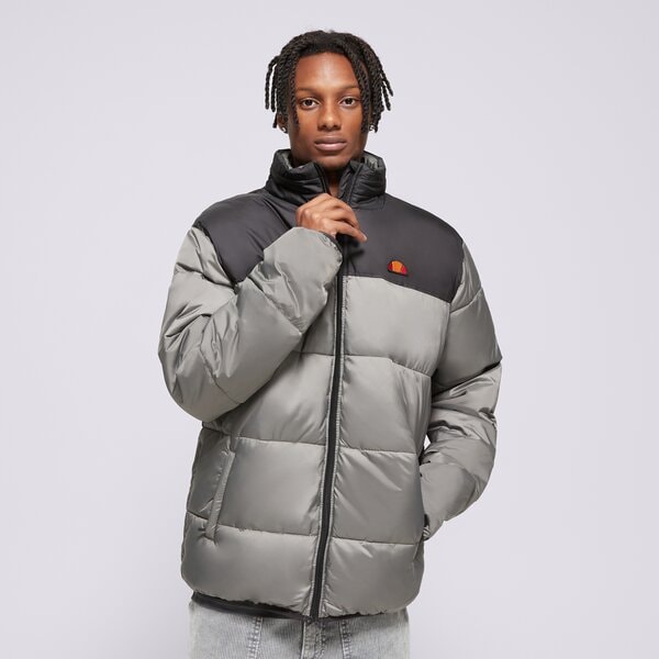 Ziemas jaka vīriešiem ELLESSE JAKA DŪNU CALOROSO PADDED GREY PADDED JACKET shr17526109 krāsa pelēka