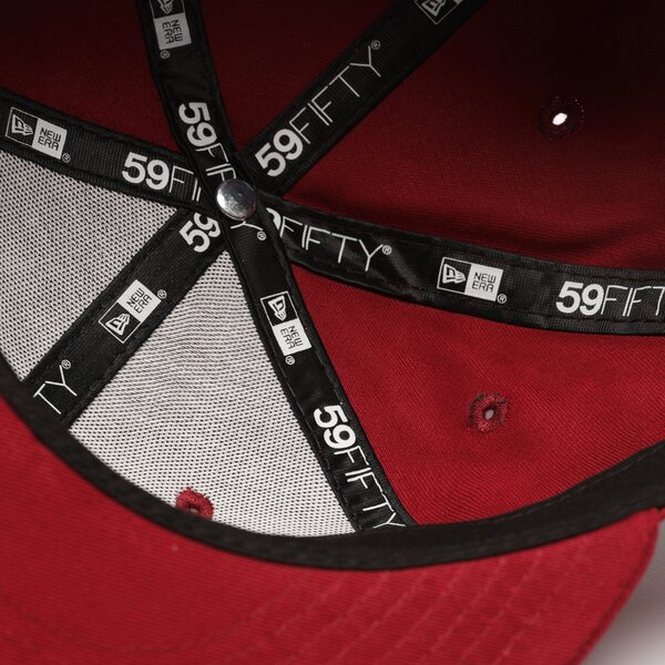 Vīriešu cepure ar nagu NEW ERA CEPURE LE 5950 WHITE SOX CHICAGO WHITE SOX 60364430 krāsa bordo