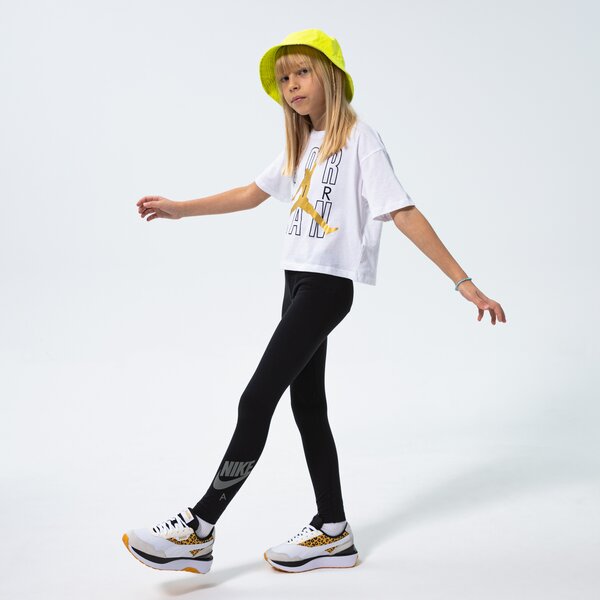 T krekli bērniem JORDAN T-SHIRT JDG JORDAN AIR SHINE GIRL 45b058001 krāsa balta