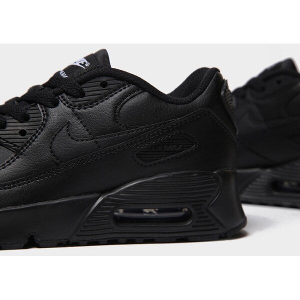 Sporta apavi bērniem NIKE AIR MAX 90 LEATHER  cd6867-001 krāsa melna