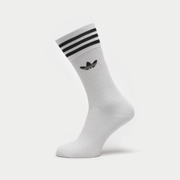 Sieviešu zeķes ADIDAS ZEĶES 3-PACK SOCKS HIGH CREW s21489 krāsa balta