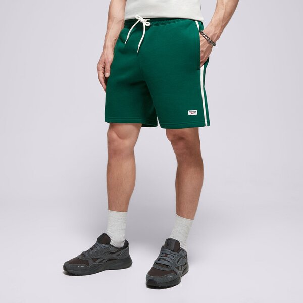 Vīriešu šorti REEBOK ŠORTI COURT SPORT SHORT 100075659 krāsa zaļa