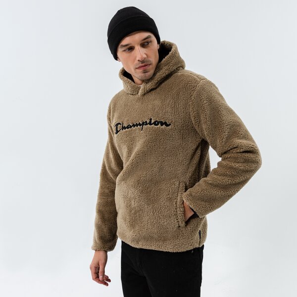 Vīriešu džemperis CHAMPION  DŽEMPERIS AR KAPUCI  HOODED TOP 214973gs044 krāsa haki