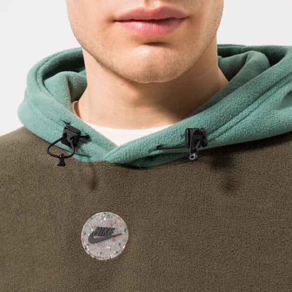 Vīriešu džemperis NIKE  DŽEMPERIS AR KAPUCI    M NSW SPU HOODY DŽEMPERIS dz5641-325 krāsa zaļa