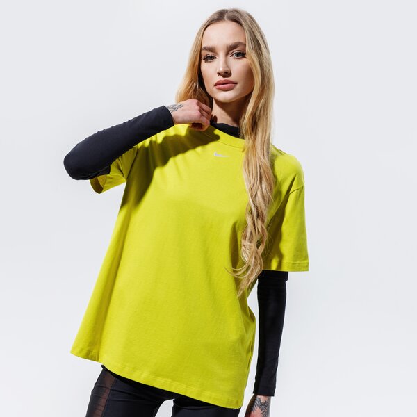 Krekli sievietēm NIKE T-SHIRT W NSW ESSNTL TOP SS BF dh4255-344 krāsa dzeltena