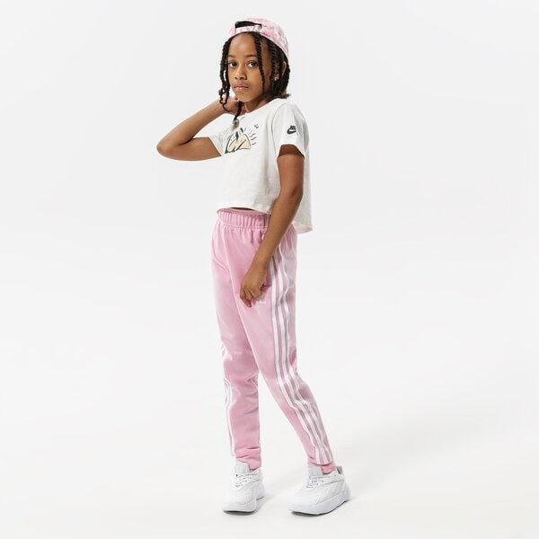 Bērnu bikses ADIDAS BIKSES SST TRACK PANTS GIRL hd2046 krāsa rozā