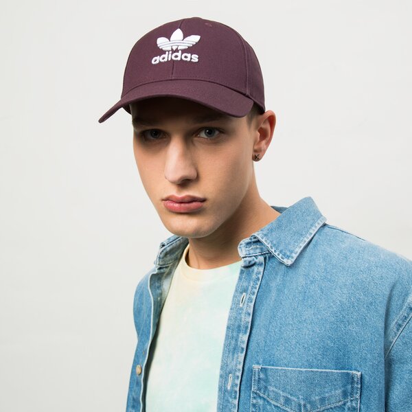 Sieviešu cepure ar nagu ADIDAS CEPURE BASEB CLASS TRE hl9328 krāsa bordo