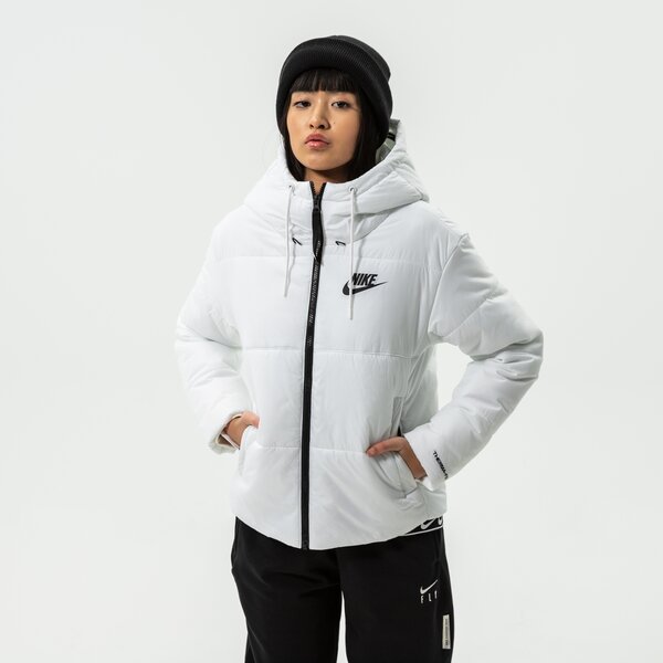 Sieviešu ziemas jaka NIKE JAKA ZIEMAS W NSW TF RPL CLASSIC TAPE JKT dj6997-100 krāsa balta