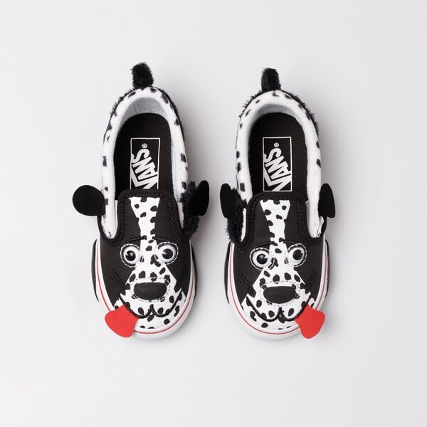 Sporta apavi bērniem VANS TD DOG SLIP-ON V vn0a4vjm6bt1 krāsa balta