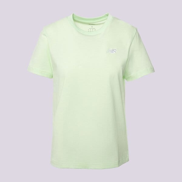 Krekli sievietēm NEW BALANCE T-SHIRT SPORT ESSENTIALS JERSEY wt41509mew krāsa zaļa