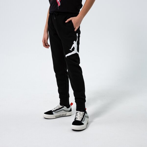 Bērnu bikses JORDAN BIKSES JDB JUMPMAN LOGO FLEECE PANT BOY 956327-023 krāsa melna