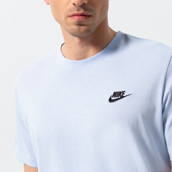 Vīriešu t krekli NIKE T-SHIRT SPORTSWEAR CLUB FLEECE ar4997-548 krāsa zila