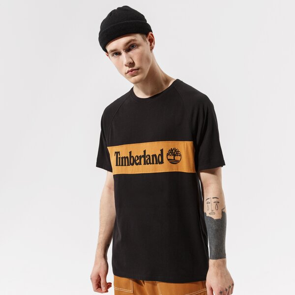 Vīriešu t krekli TIMBERLAND T-SHIRT YC SS CUT & SEW TEE tb0a22k40011 krāsa melna
