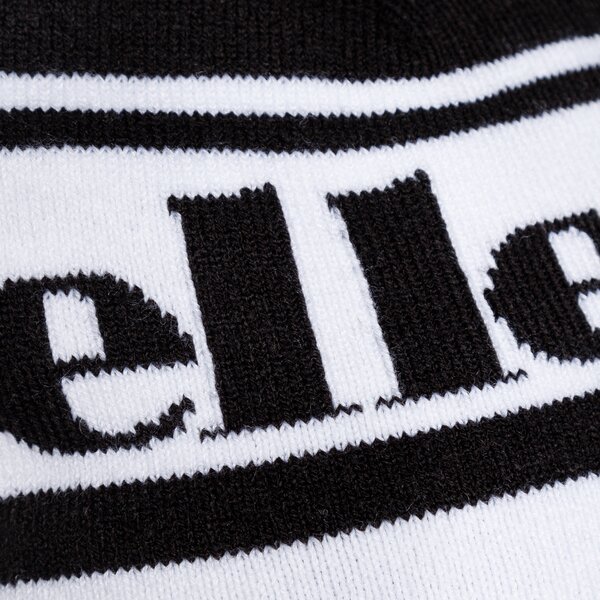 Sieviešu ziemas cepure ELLESSE CEPURE PAJO BEANIE BLK/WHT sala2097038 krāsa melna