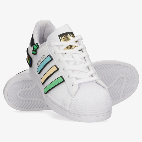 Sporta apavi bērniem ADIDAS SUPERSTAR J  q47342 krāsa balta