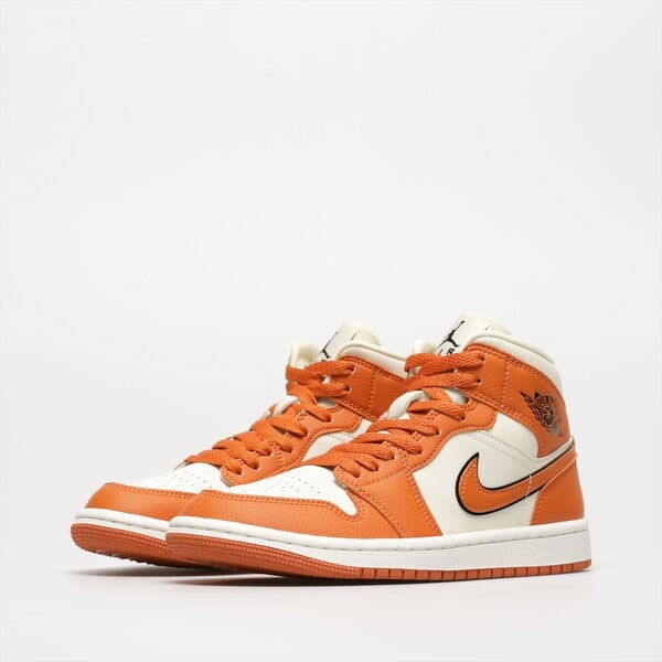 Sporta apavi sievietēm AIR JORDAN 1 MID SE dv1302-100 krāsa oranža