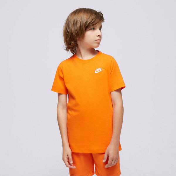 T krekli bērniem NIKE T-KREKLS SPORTSWEAR BOY ar5254-819 krāsa oranža