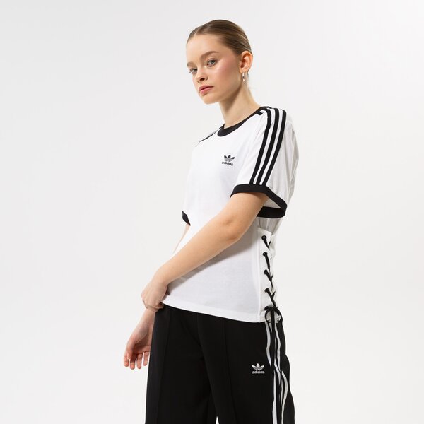 Krekli sievietēm ADIDAS T-SHIRT LACED TEE hk5062 krāsa balta