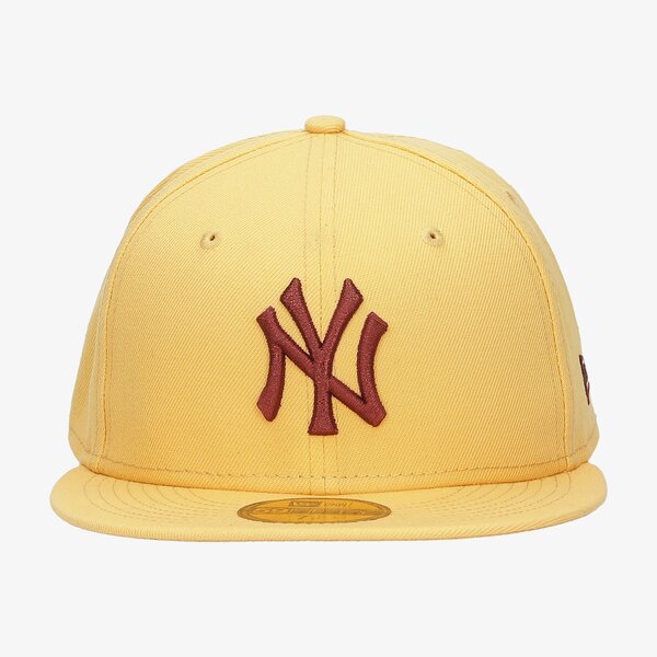 Vīriešu cepure ar nagu NEW ERA CEPURE 59FIFTY NYY YEL NEW YORK YANKEES CSP 60141438 krāsa dzeltena