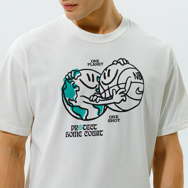 Vīriešu t krekli NIKE T-SHIRT M NK CTS N31 M2Z SS 2 TEE NBA dm1317-901 krāsa bēša