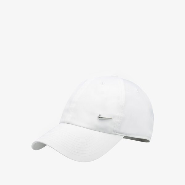 Sieviešu cepure ar nagu NIKE CEPURE UNISEX SPORTSWEAR HERITAGE86 CAP 943092-100 krāsa balta