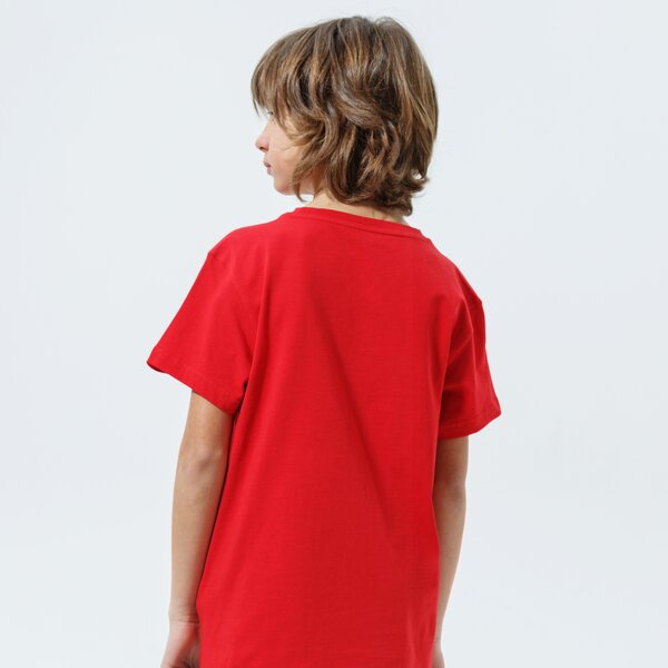 T krekli bērniem ADIDAS T-SHIRT TREFOIL TEE MM ed7795 krāsa sarkana