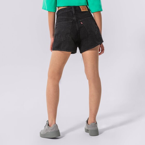 Sieviešu šorti LEVI'S ŠORTI HIGH WAISTED MOM SHORT a1965-0000 krāsa melna