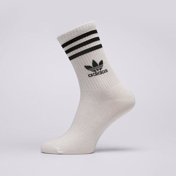 Sieviešu zeķes ADIDAS ZEĶES CREW SOCK 3STR ij0733 krāsa balta