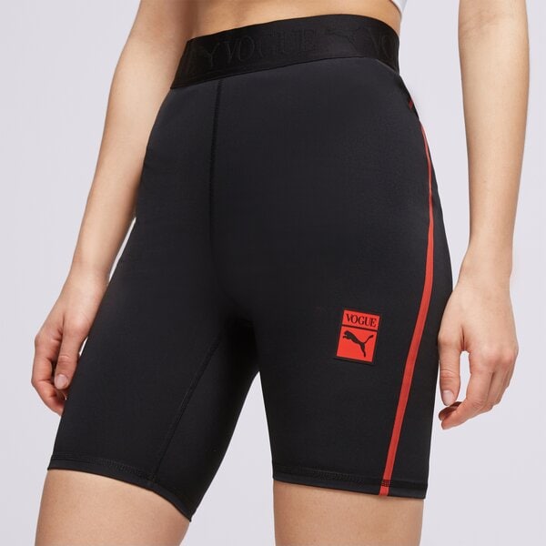 Sieviešu šorti PUMA ŠORTI PUMA X VOGUE TIGHT SHORTS 535080-01 krāsa melna