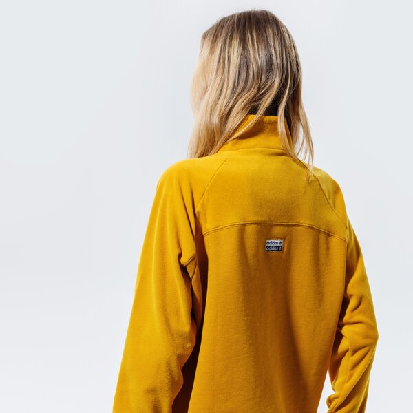 Sieviešu džemperis ADIDAS DŽEMPERIS SWEATSHIRT gd3884 krāsa sinepju dzeltenā