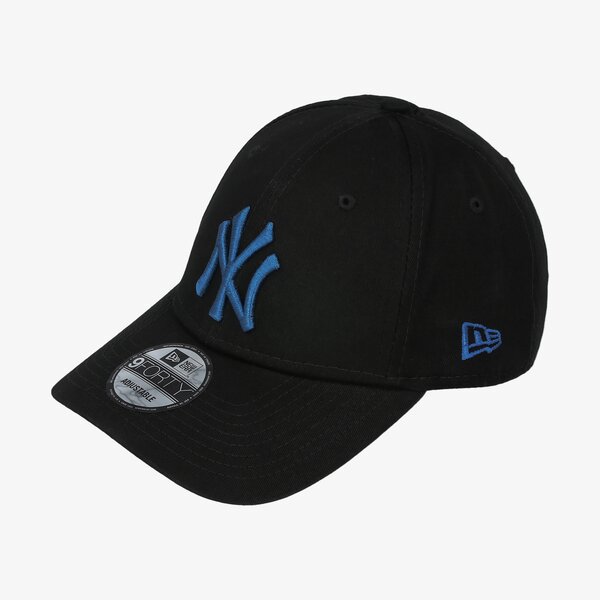 Vīriešu cepure ar nagu NEW ERA CEPURE 9FORTY NYY BLK/BLUE NEW YORK YANKEES BLKDTL 12490478 krāsa melna