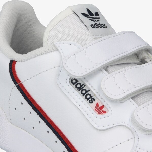 Sporta apavi bērniem ADIDAS CONTINENTAL 80 CF C eh3222 krāsa balta