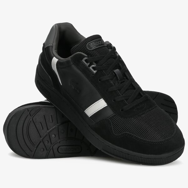Sporta apavi vīriešiem LACOSTE T-CLIP 120 3 US 739sma0063237 krāsa melna