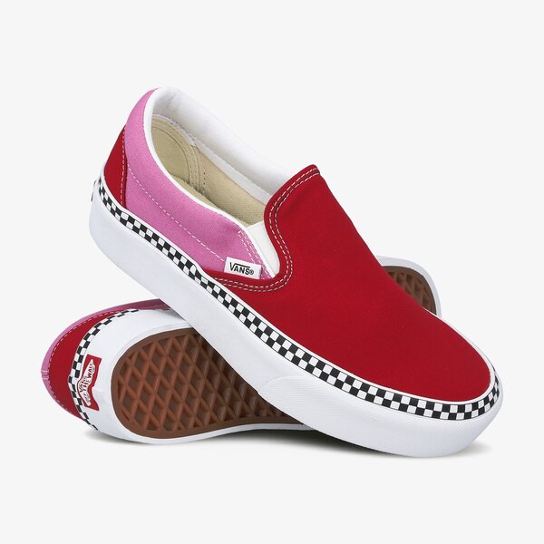 Sporta apavi sievietēm VANS UA CLASSIC SLIP-ON PLATFORM vn0a3jezwvx1 krāsa sarkana