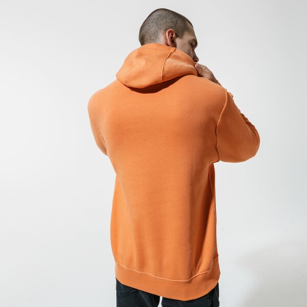 Vīriešu džemperis NIKE  DŽEMPERIS AR KAPUCI  SPORTSWEAR CLUB FLEECE bv2973-871 krāsa oranža